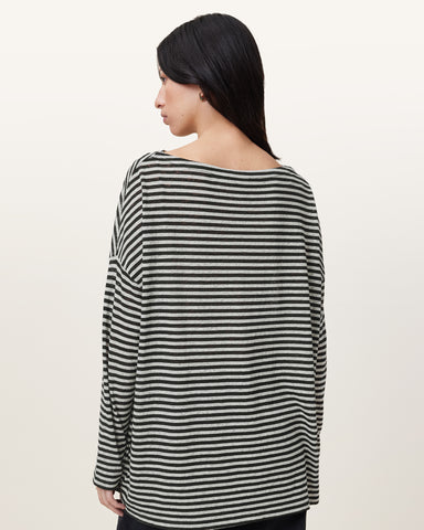 Rita Relaxed Fit Striped T-Shirt