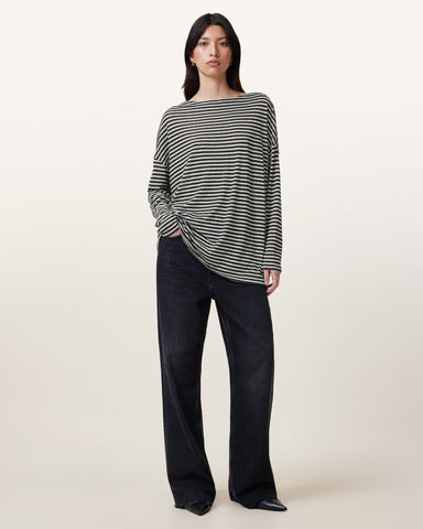 Rita Relaxed Fit Striped T-Shirt