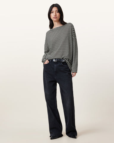 Rita Relaxed Fit Striped T-Shirt