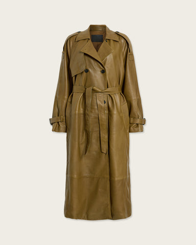 Reed Leather Trench
