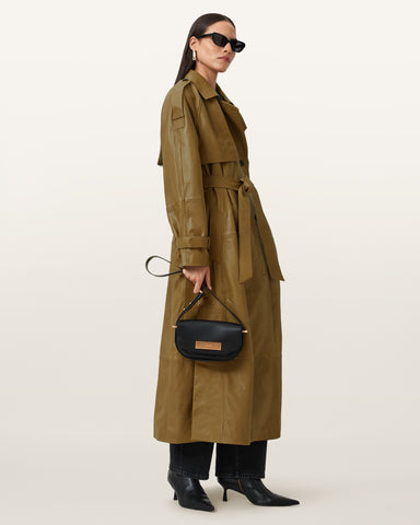 Reed Leather Trench