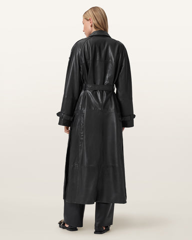 Reed Leather Trench