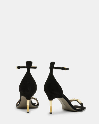 Bridget Leather Chain Heel Sandal