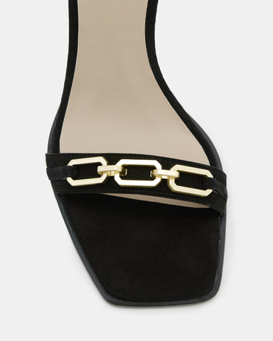 Bridget Leather Chain Heel Sandal