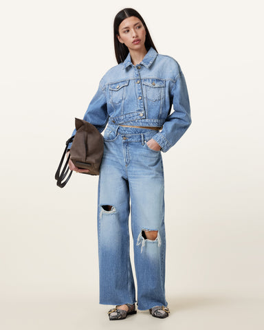 Aki Crossover Denim Jacket