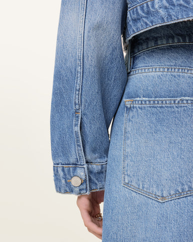 Aki Crossover Denim Jacket