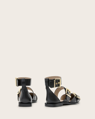 Sutton Leather Pointed Toe Shoes