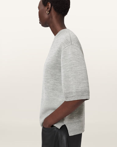 Nika Relaxed Wool T-Shirt