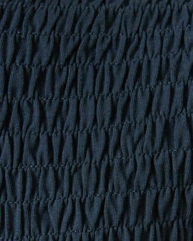 Dael Smocked Slim Top