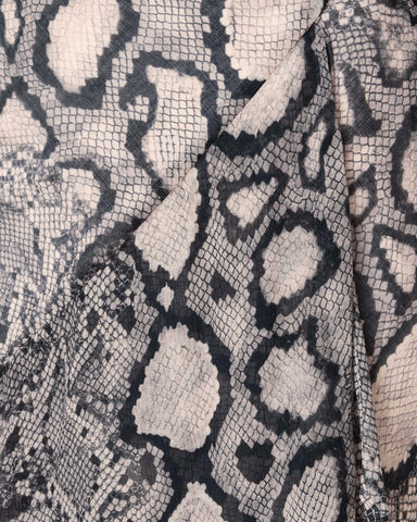 Cassie Crinkle Sheer Midi Skirt