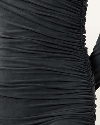 Hanako Cupro Wrap Maxi Dress