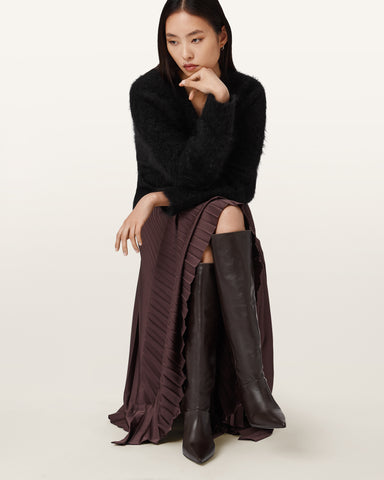 Odyssey Knee High Leather Boots