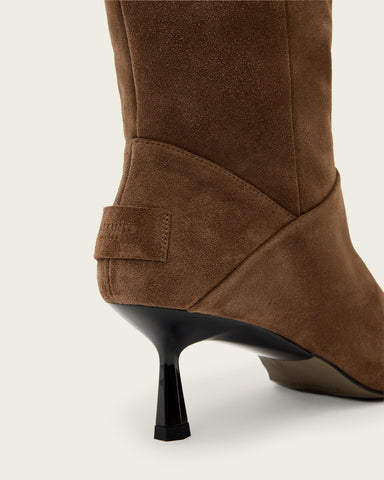 Odyssey Knee High Suede Boots