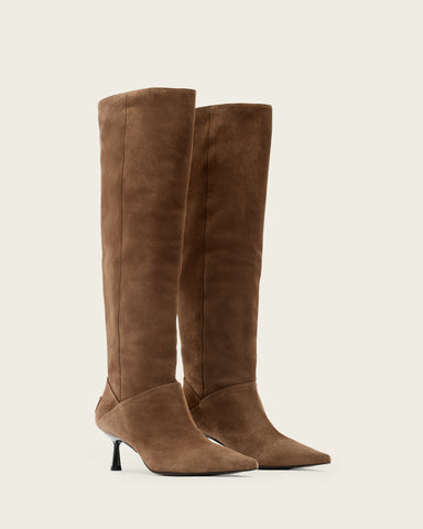 Odyssey Knee High Suede Boots
