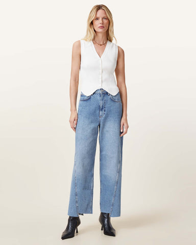 Cruz Ribbed Knitted Vest