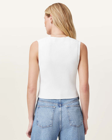 Cruz Ribbed Knitted Vest