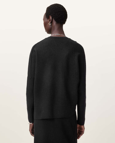 Antonia V-Neck Merino Wool Cardigan