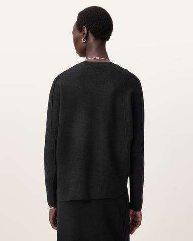 Antonia V-Neck Merino Wool Cardigan