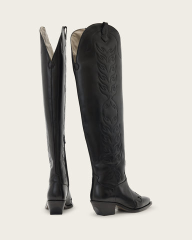 Landon Leather Knee High Boots