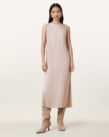 Vittoria 2-In-1 Pleated Midi Dress