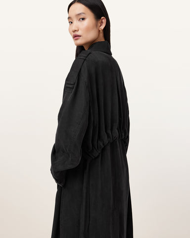 Linnie Relaxed Fit Trench Coat