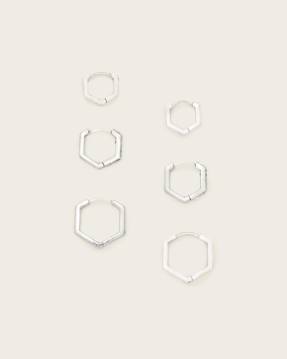 Hattie Mixed Hoop Earring Set