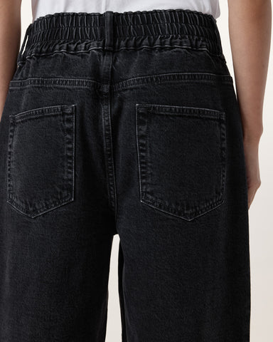 Daisy Mae Tapered Leg Cargo Denim Jeans