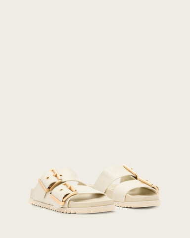 Sian Leather Buckle Sandals