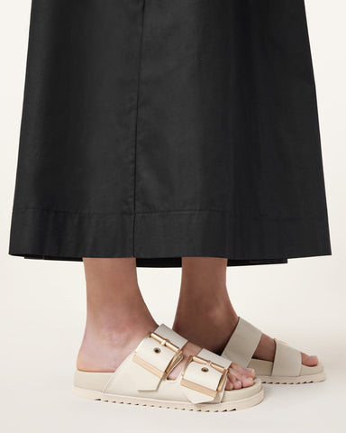 Sian Leather Buckle Sandals