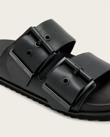 Sian Leather Buckle Sandals