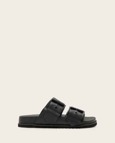 Sian Leather Buckle Sandals