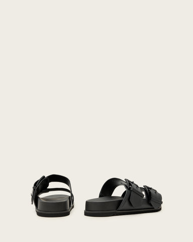 Sian Leather Buckle Sandals