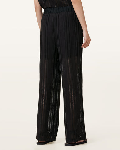 Giana Crochet Ladder Wide Leg Pants