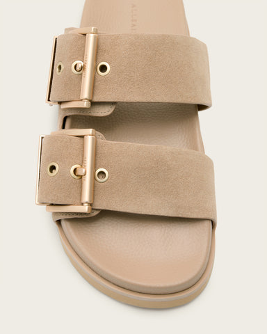 Sian Leather Buckle Sandals