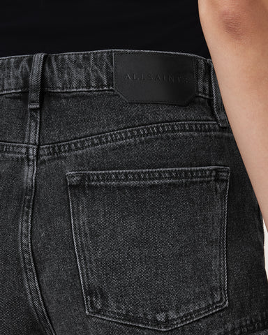 Astrid Frayed Denim Shorts