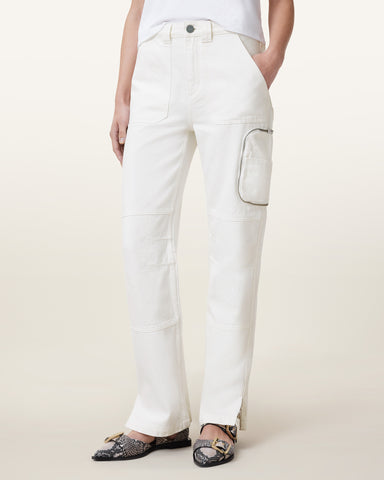 Florence Straight Leg Cargo Jeans