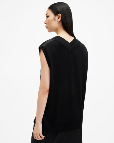 Bern Merino Wool V-Neck Tank Top