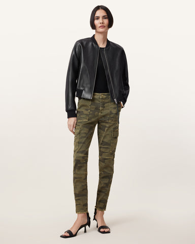 Duran Skinny Camouflage Cargo Jeans
