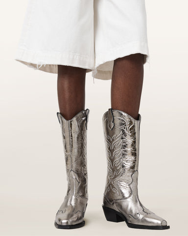 Dolly Western Leather Boots