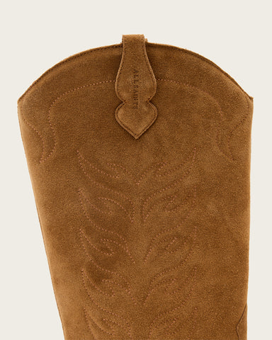 Dolly Western Suede Boots