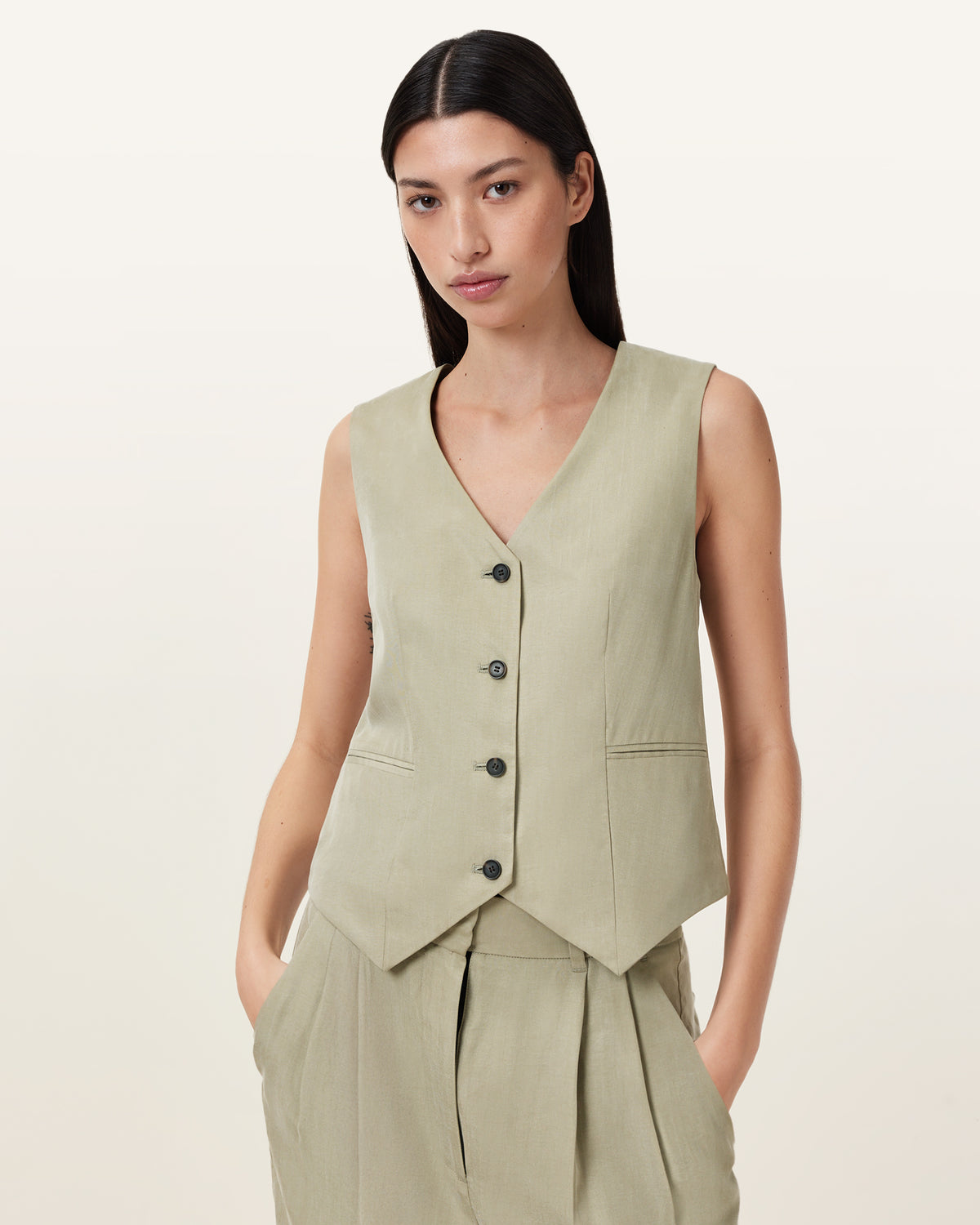 Averie Tencel Relaxed Fit Vest