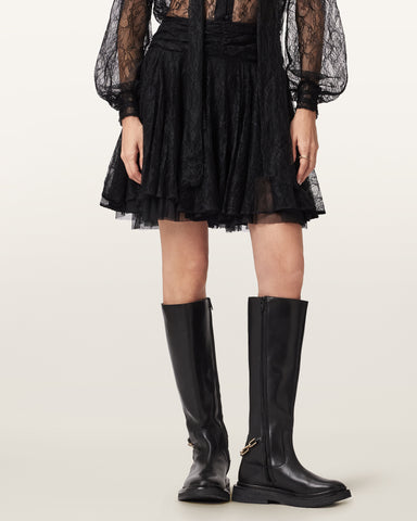 Athena Lace Mini Skirt