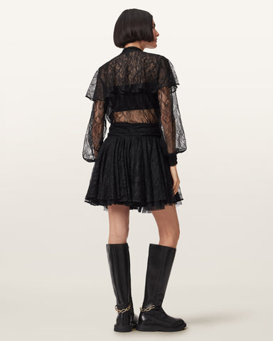 Athena Lace Mini Skirt