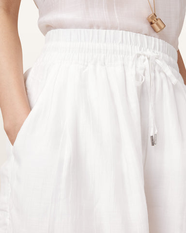 Tysh Elasticated-Waist Shorts