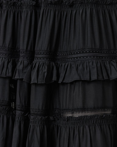 Talia Tiered Maxi Skirt