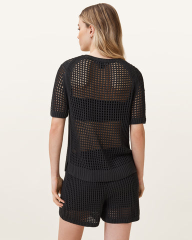 Paloma Open-Knit T-Shirt