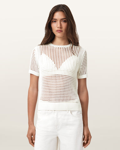 Paloma Open-Knit T-Shirt
