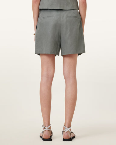Averie Tencel Relaxed Fit Linen Blend Shorts