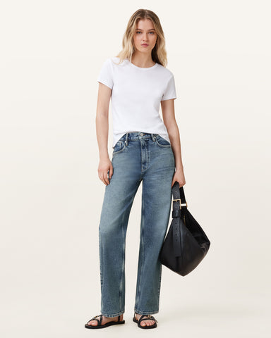 Sadie Barrel Leg Denim Jeans