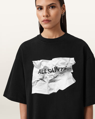 Amelie Scrunch Graphic T-shirt